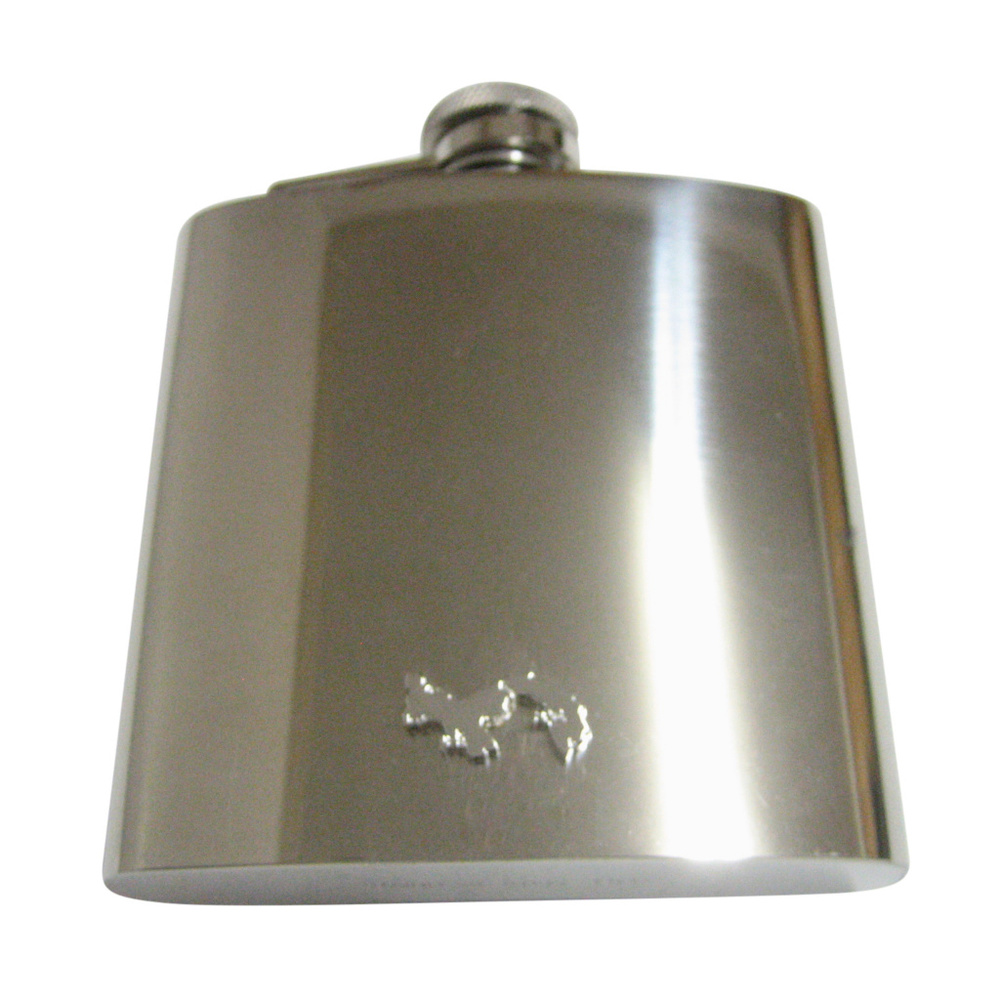 Panama Map Shape Pendant 6oz Flask - image 1